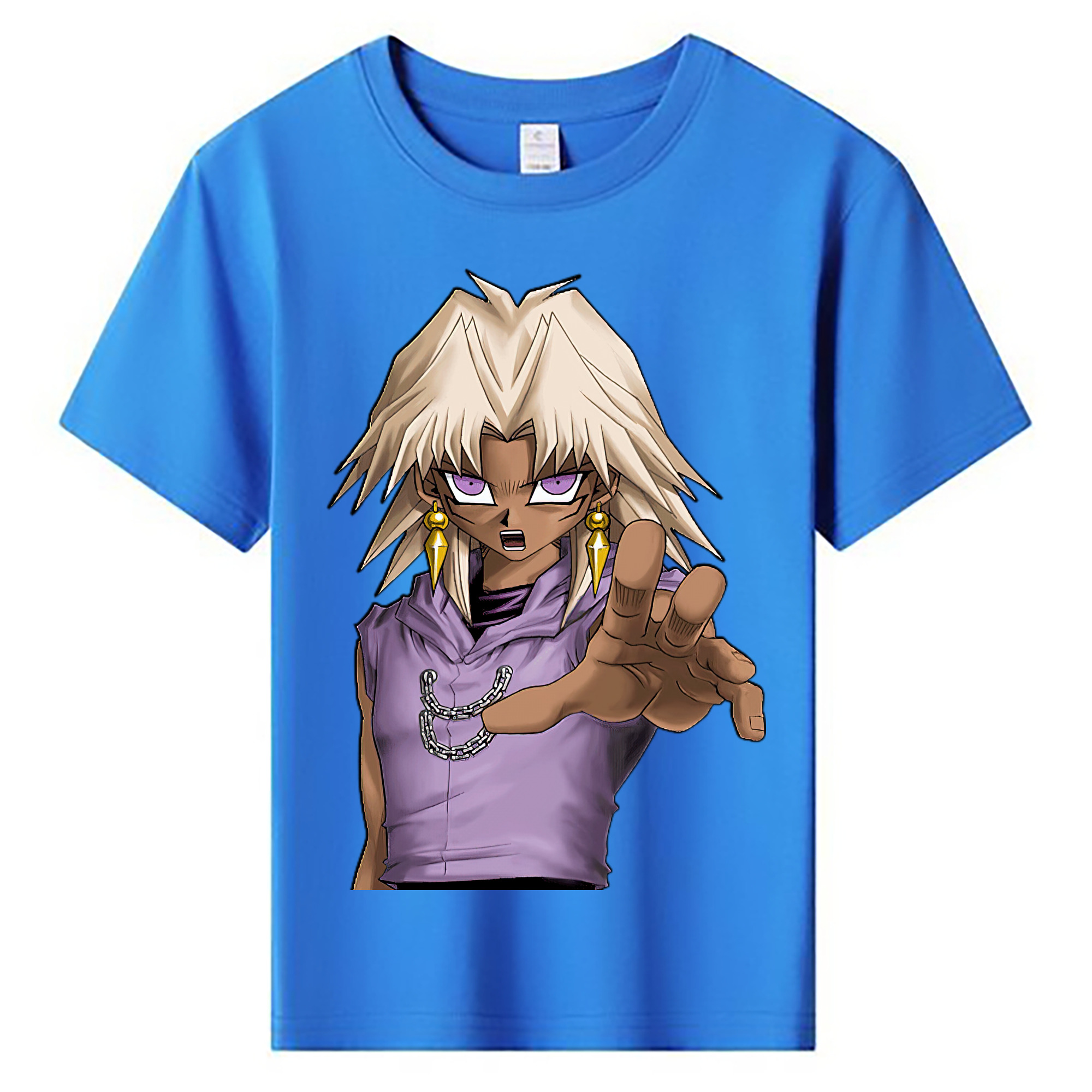 （画像用） 遊☆戯☆王 Yu-Gi-Oh! 綿100％キッズTシャツ（フロントプリント）
